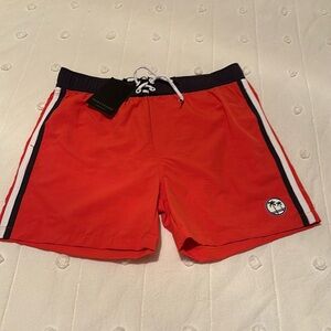 NWT Nukutavake Boys Swim Shorts. Size 14. 100% Polyester